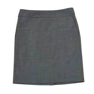 Banana Republic Lightweight Wool Pencil Skirt - Gray Size 0P